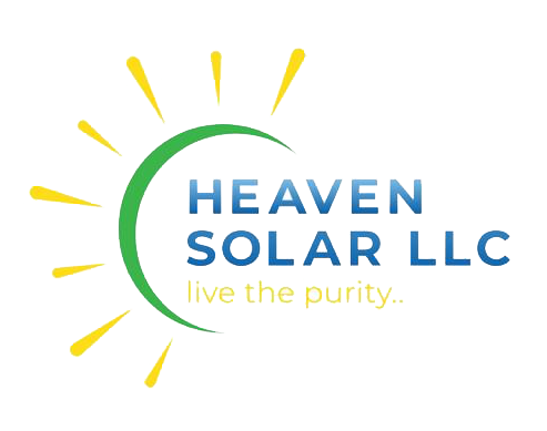 Heaven Solar sun logo