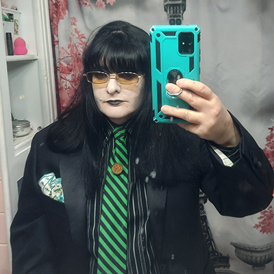 green theme goth 